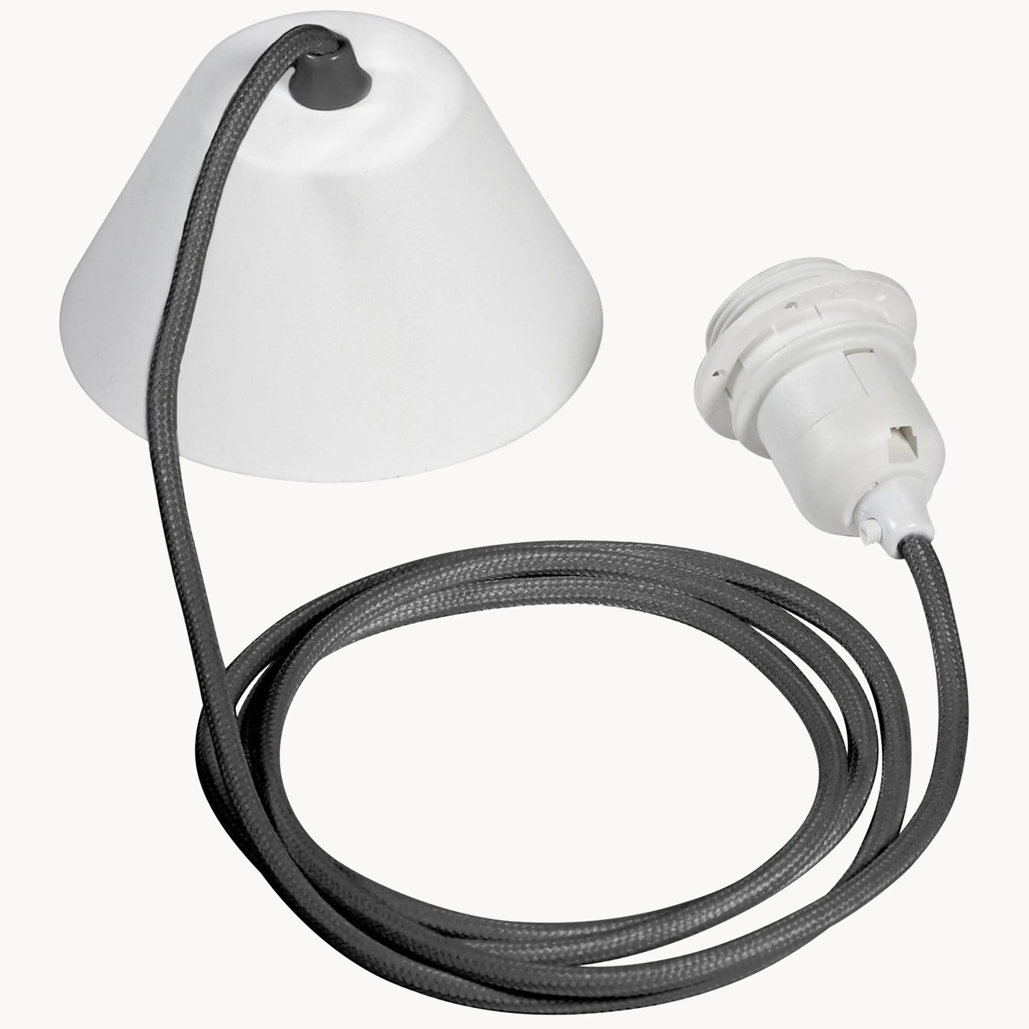 Takupphänge textil grå/vit 2,1 m Pr home