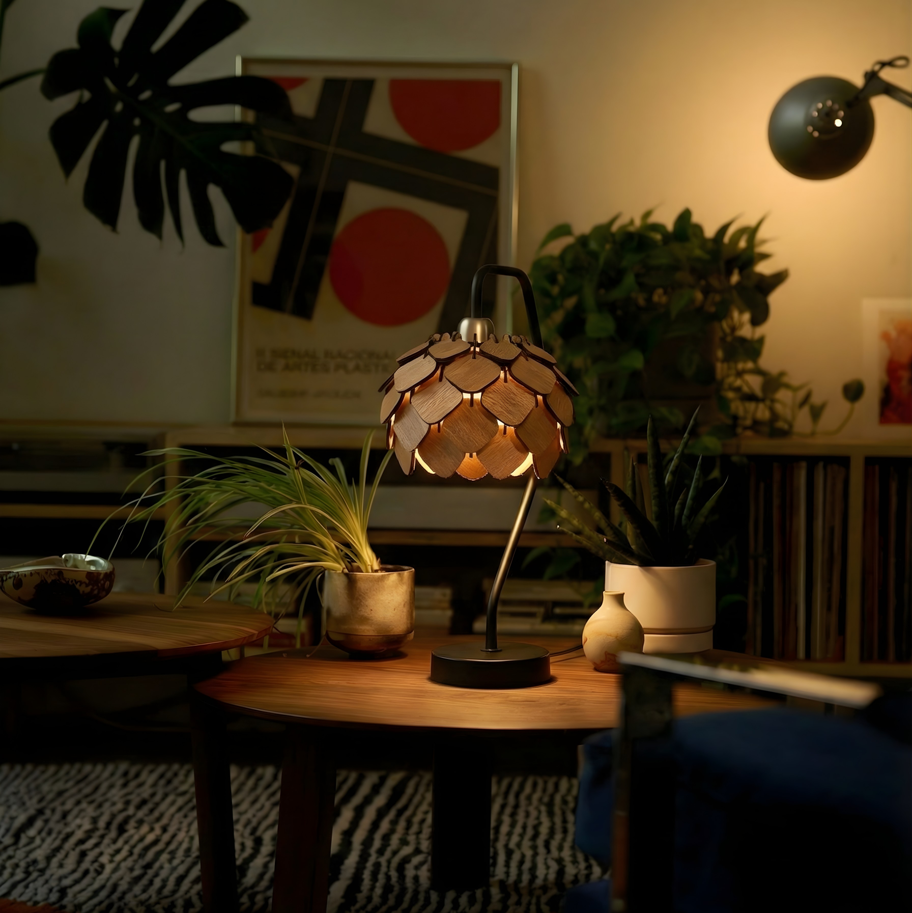 Grankotten fönster/vägg/bord