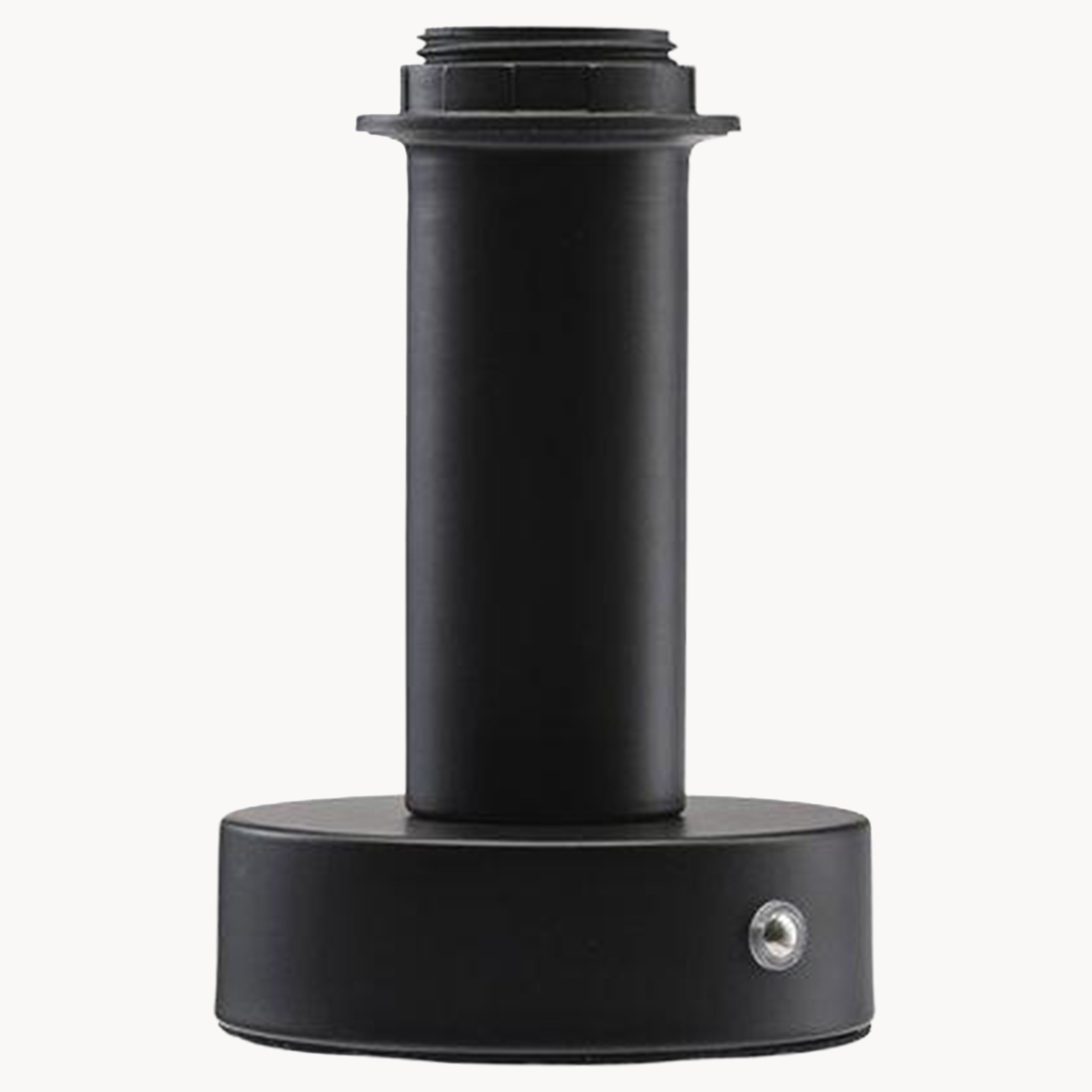 Lampfot laddbar svart 15 cm Pr home