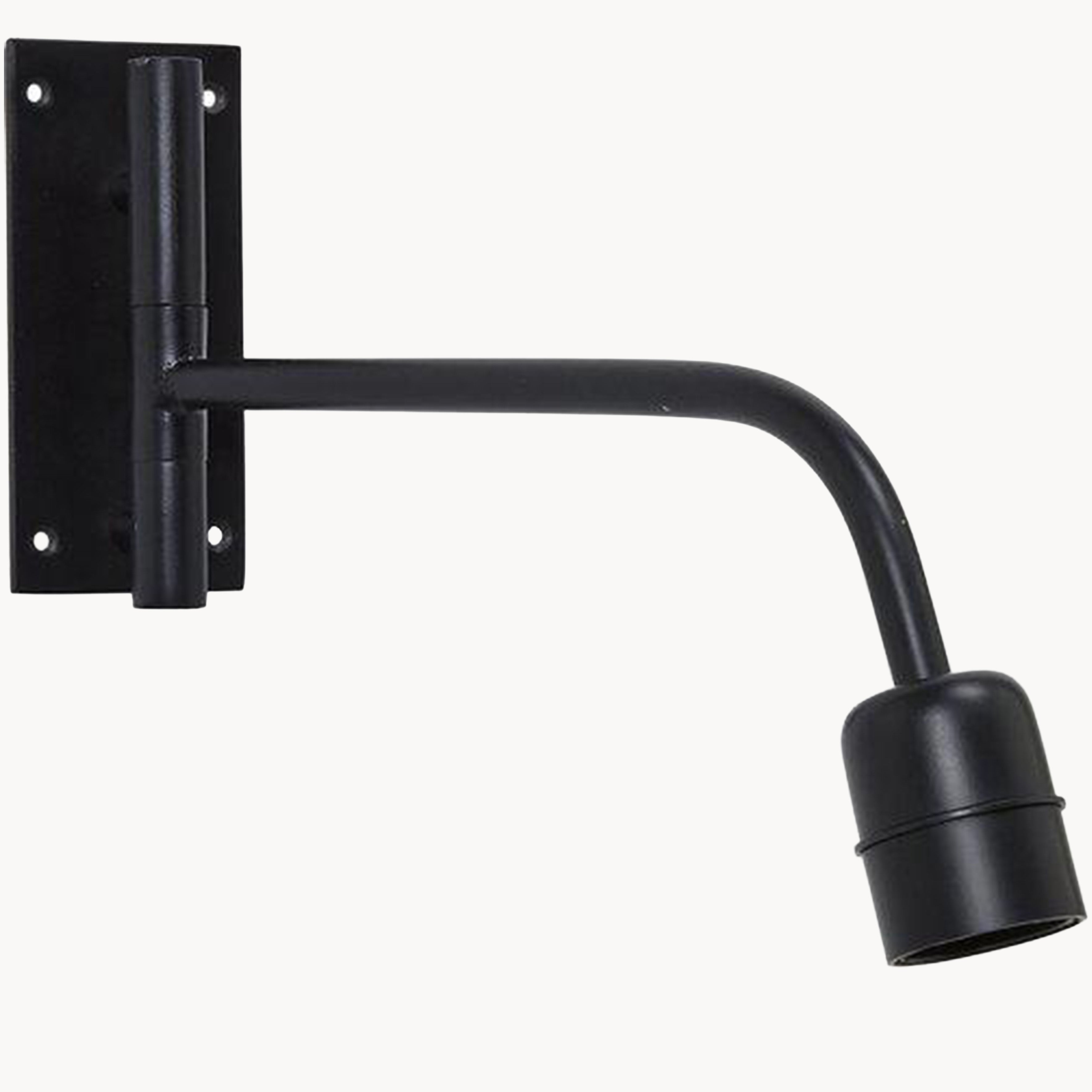 Vägglampa Matt svart 34cm Pr home